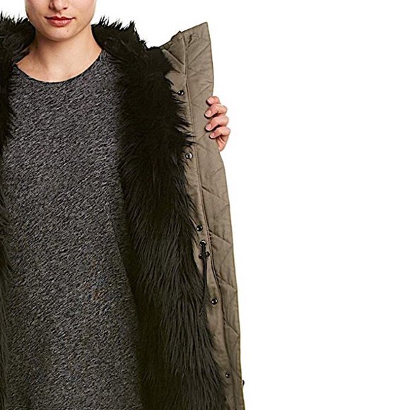 NWT The Kooples Faux Fur Lined Hooded Parka - Picture 4 of 10